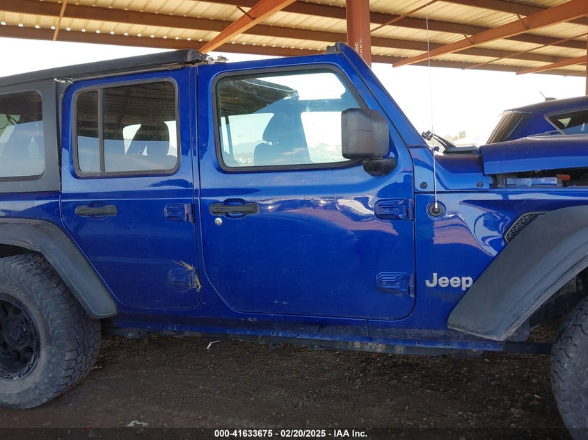 2020 JEEP WRANGLER UNLIMITED SPORT S 4X4 - 1C4HJXDG4LW312551