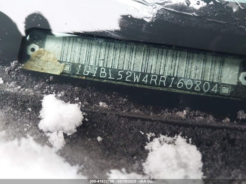 1994 Chevrolet Caprice Classic VIN: 1G1BL52W4RR160804 Lot: 41633786