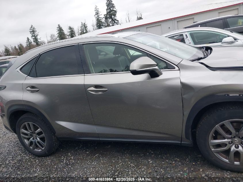 2015 Lexus Nx 200T VIN: JTJBARBZ7F2022898 Lot: 41633984