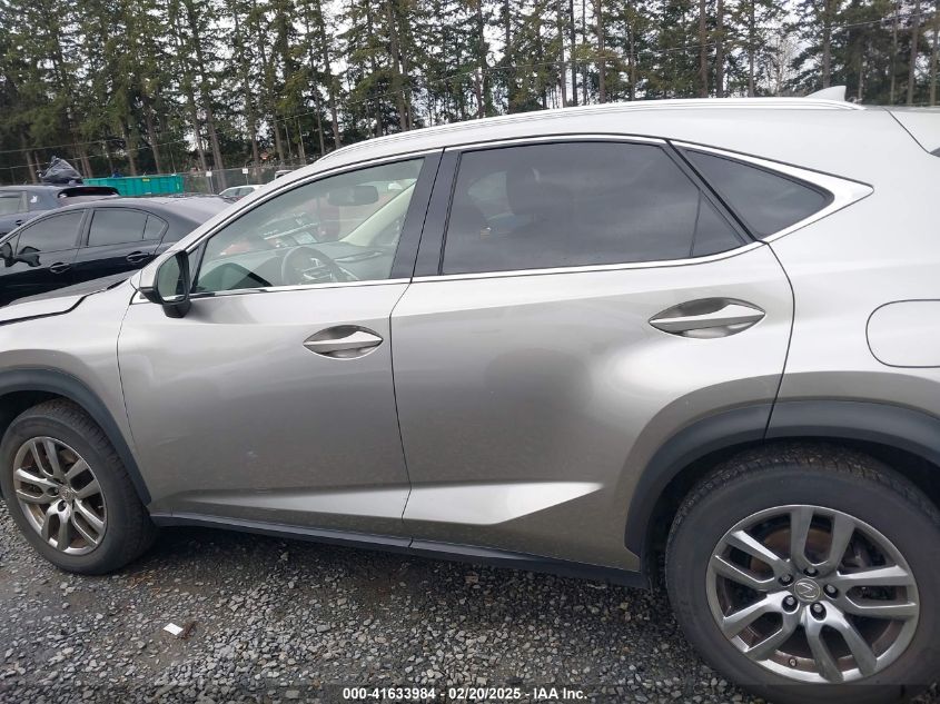 2015 Lexus Nx 200T VIN: JTJBARBZ7F2022898 Lot: 41633984
