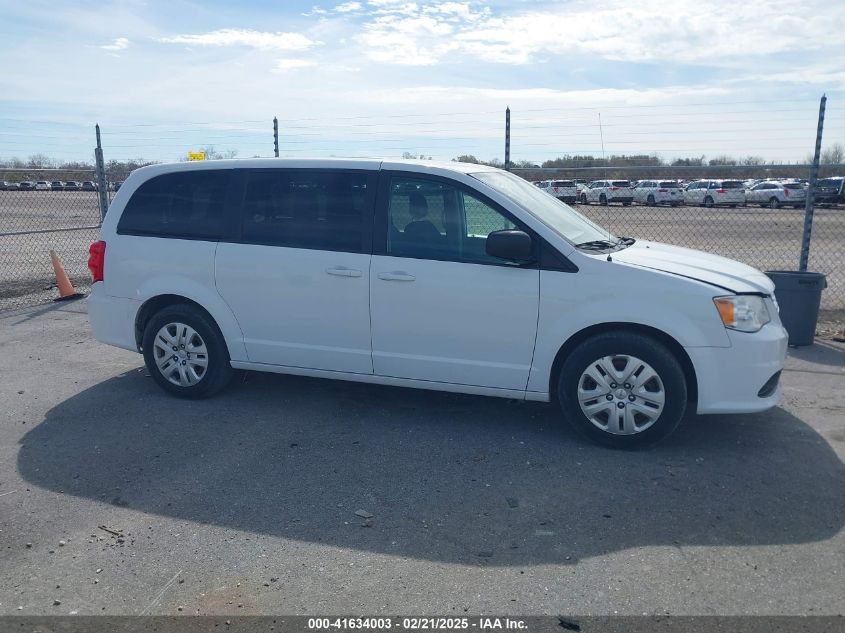 2018 Dodge Grand Caravan Se VIN: 2C4RDGBG2JR143702 Lot: 41634003