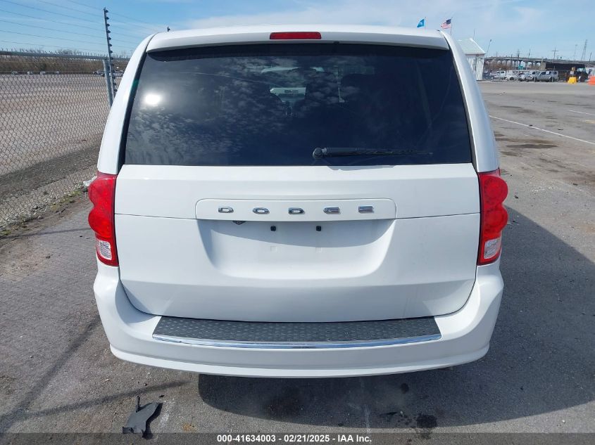 2018 Dodge Grand Caravan Se VIN: 2C4RDGBG2JR143702 Lot: 41634003