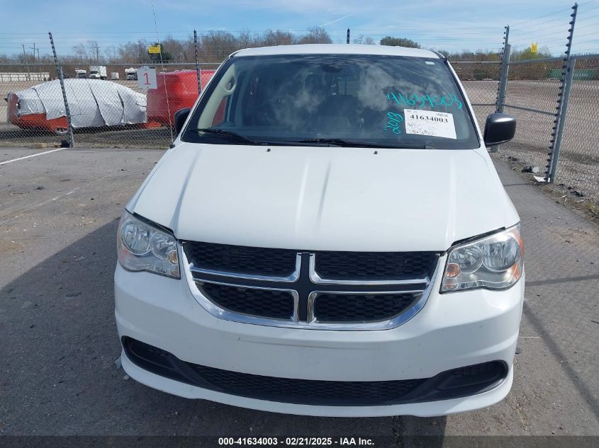 2018 Dodge Grand Caravan Se VIN: 2C4RDGBG2JR143702 Lot: 41634003