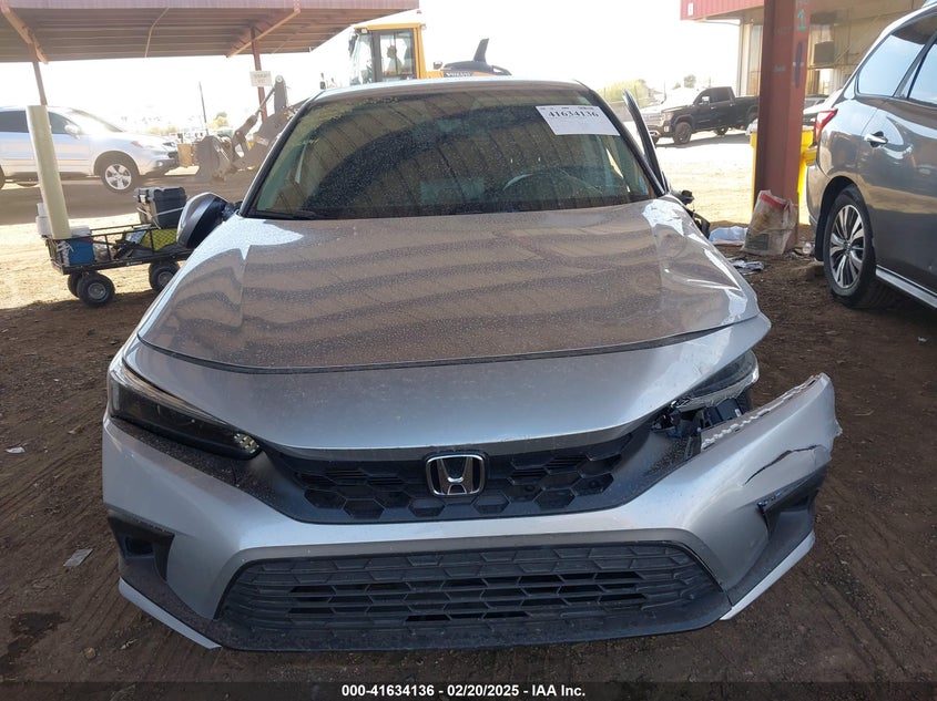 2022 HONDA CIVIC VIN: 19XFL2H51NE001363