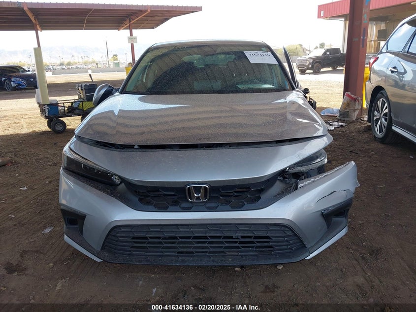 2022 HONDA CIVIC VIN: 19XFL2H51NE001363