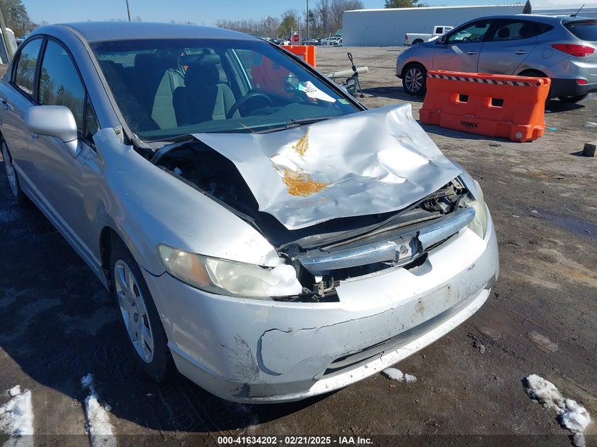 2006 HONDA CIVIC VIN: 1HGFA165X6L015419