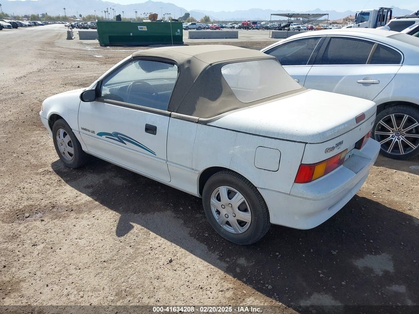 JG1MR3365MK611668 1991 GEO METRO photo no. 3