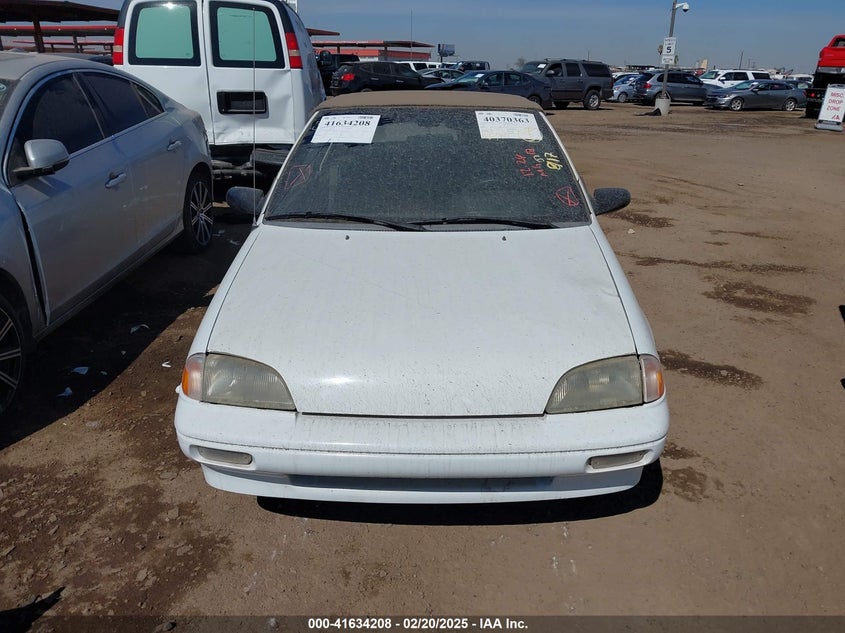 JG1MR3365MK611668 1991 GEO METRO photo no. 6