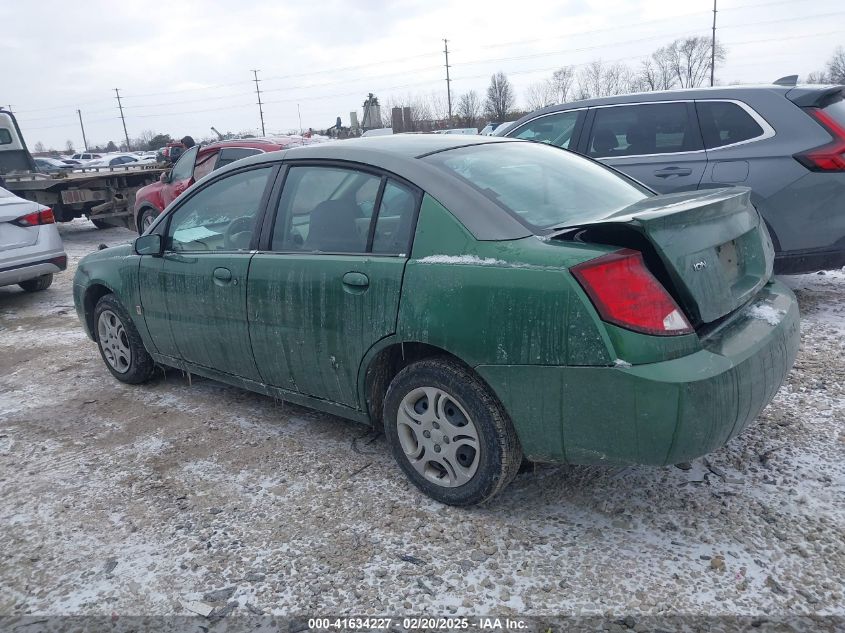 2003 Saturn Ion 2 VIN: 1G8AJ52F33Z132776 Lot: 41634227
