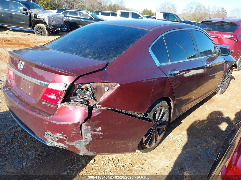 2014 HONDA ACCORD VIN: 1HGCR2F50EA039711
