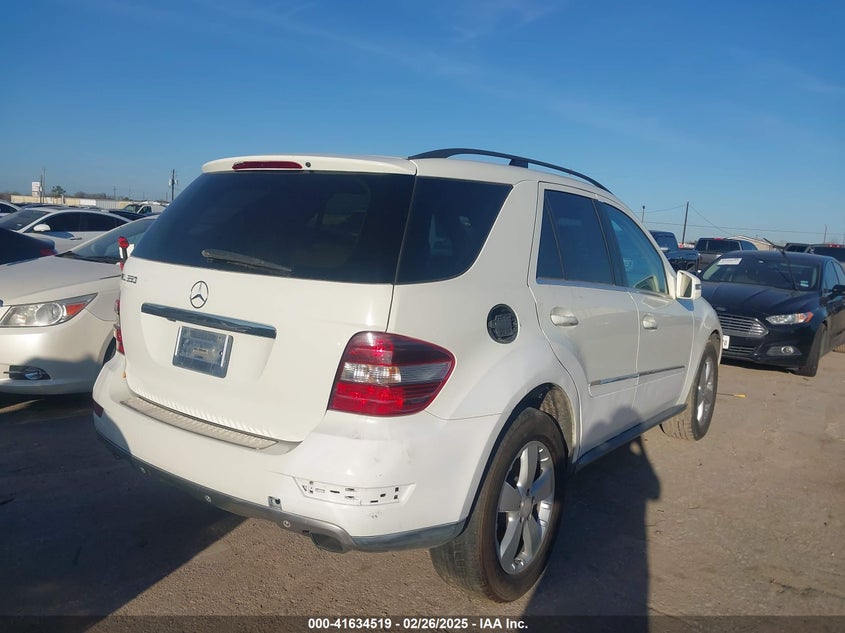 2011 MERCEDES-BENZ ML 350 VIN: 4JGBB5GB2BA639934