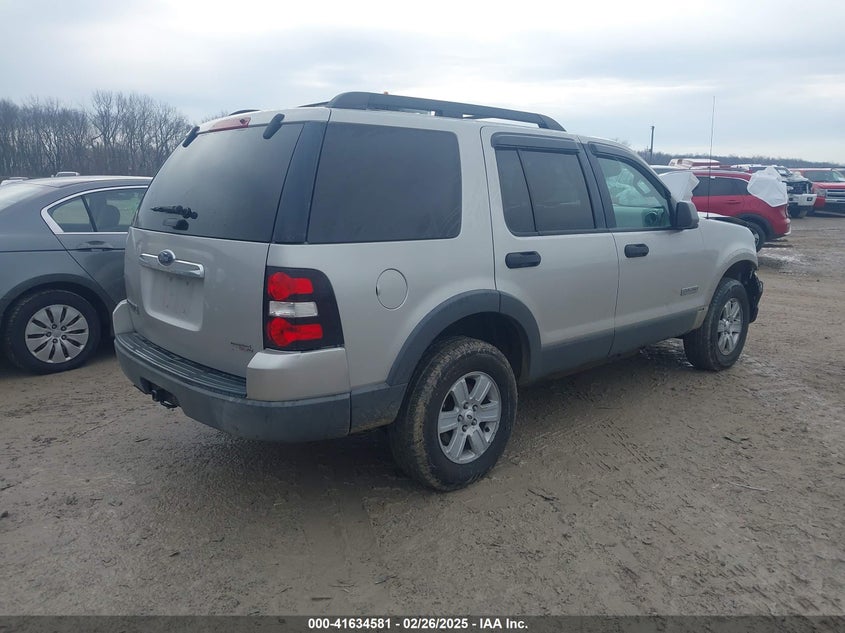 2006 FORD EXPLORER VIN: 1FMEU73E96ZA24422