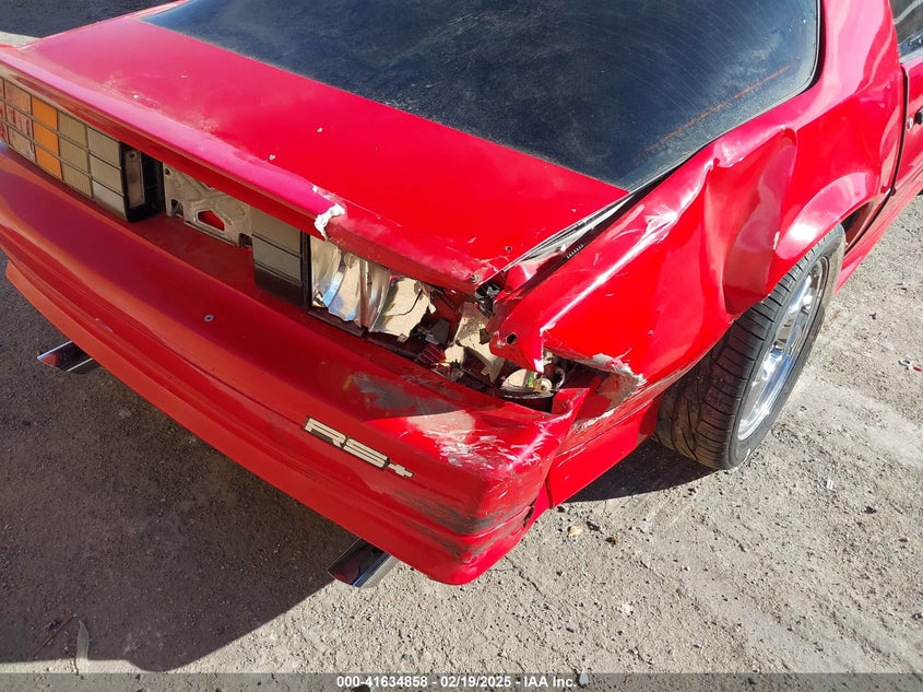 1992 Chevrolet Camaro Rs VIN: 1G1FP23E1NL131574 Lot: 41634858