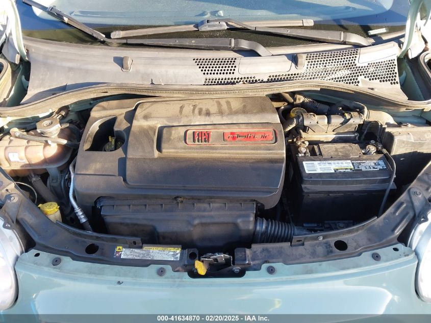 2012 Fiat 500 Pop VIN: 3C3CFFAR3CT303958 Lot: 41634870