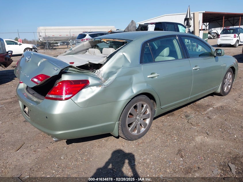 2007 TOYOTA AVALON VIN: 4T1BK36B07U170418