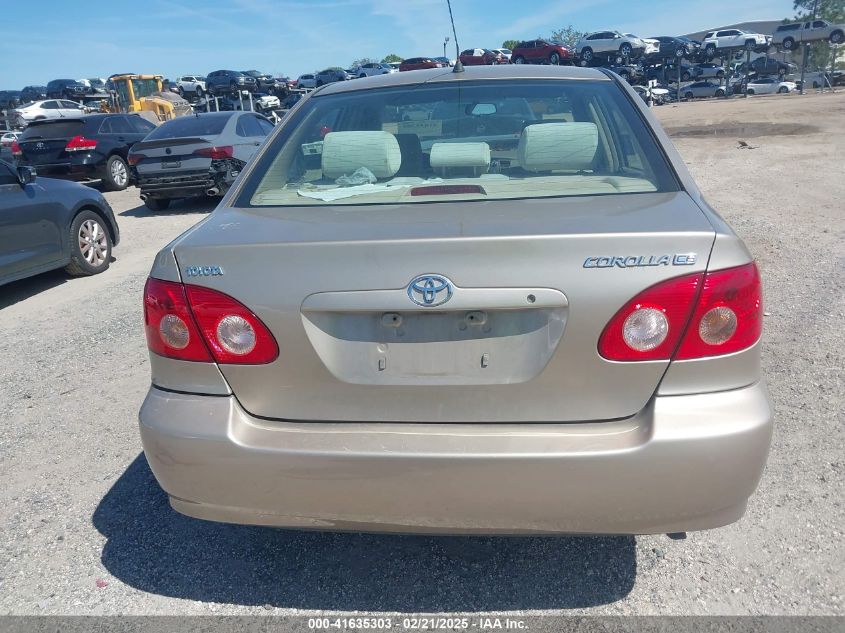 2007 Toyota Corolla Ce VIN: 2T1BR32E57C787813 Lot: 41635303