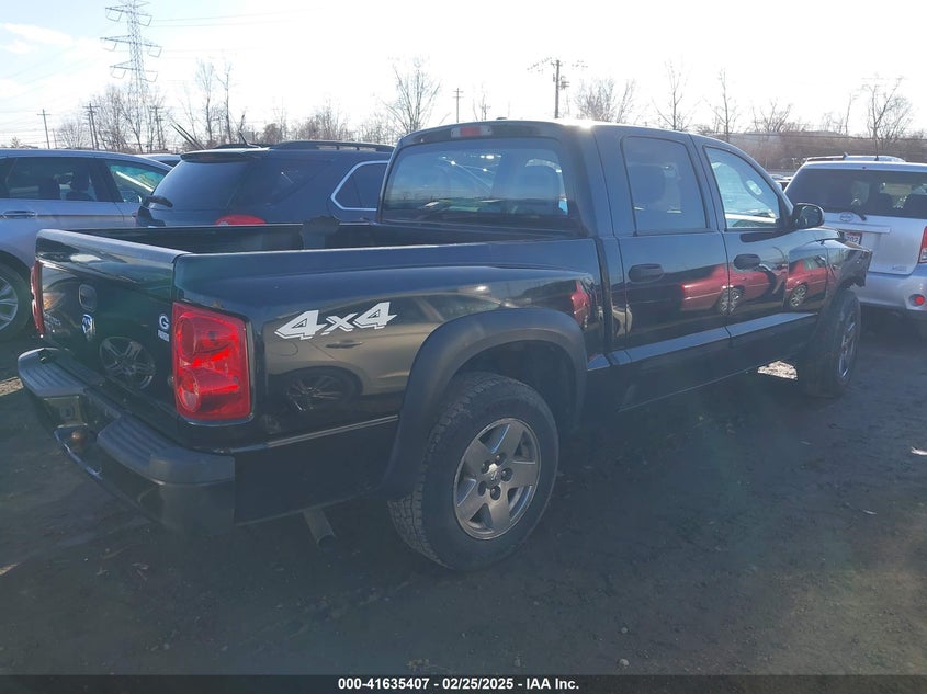 2006 DODGE DAKOTA VIN: 1D7HW48K66S632826