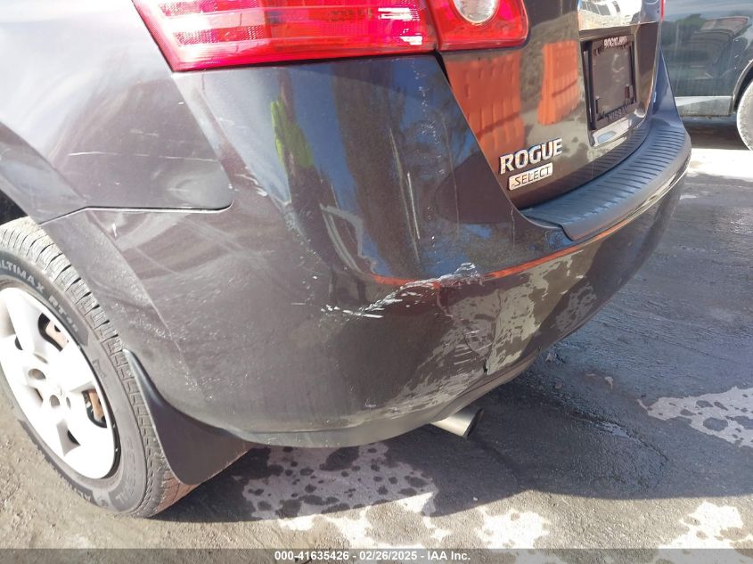 2014 Nissan Rogue Select S VIN: JN8AS5MV6EW202884 Lot: 41635426