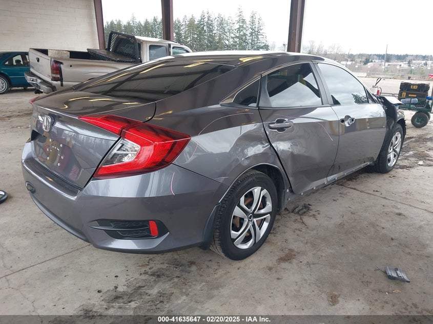 2016 HONDA CIVIC VIN: 19XFC2E50GE041330