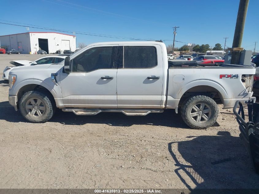 2022 Ford F-150 Xlt VIN: 1FTFW1E89NKD11032 Lot: 41635913