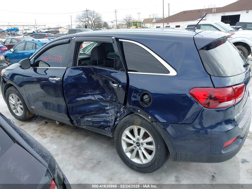 2019 Kia Sorento 2.4L Lx VIN: 5XYPGDA3XKG526806 Lot: 41635988