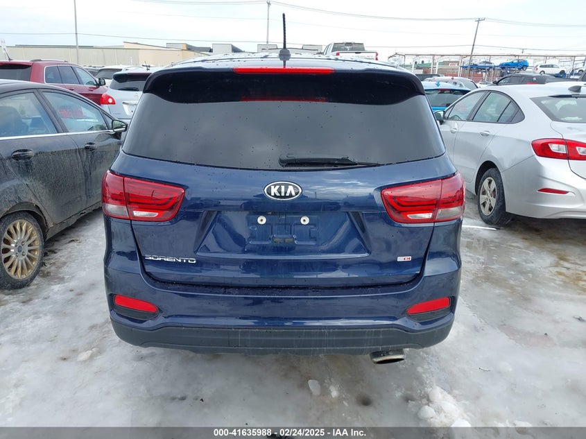 2019 Kia Sorento 2.4L Lx VIN: 5XYPGDA3XKG526806 Lot: 41635988