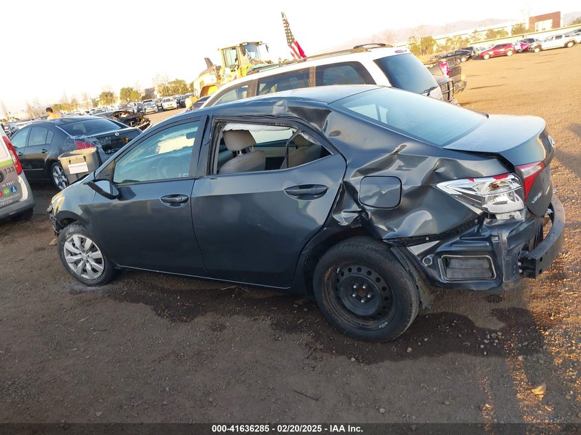 2016 TOYOTA COROLLA LE - 5YFBURHE1GP523562