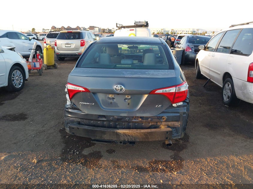 2016 TOYOTA COROLLA LE - 5YFBURHE1GP523562