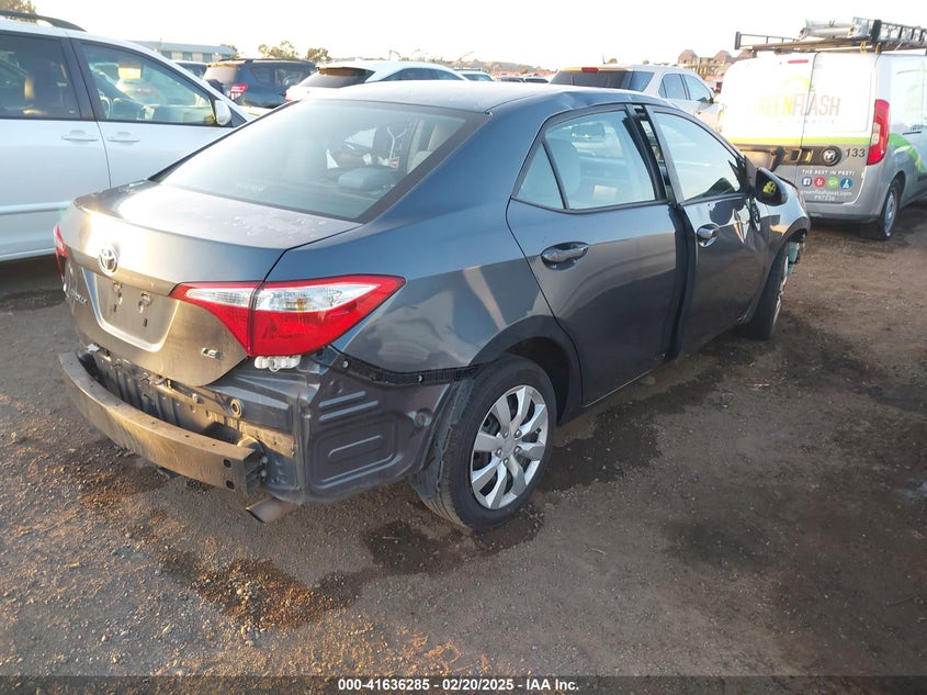 2016 TOYOTA COROLLA LE - 5YFBURHE1GP523562