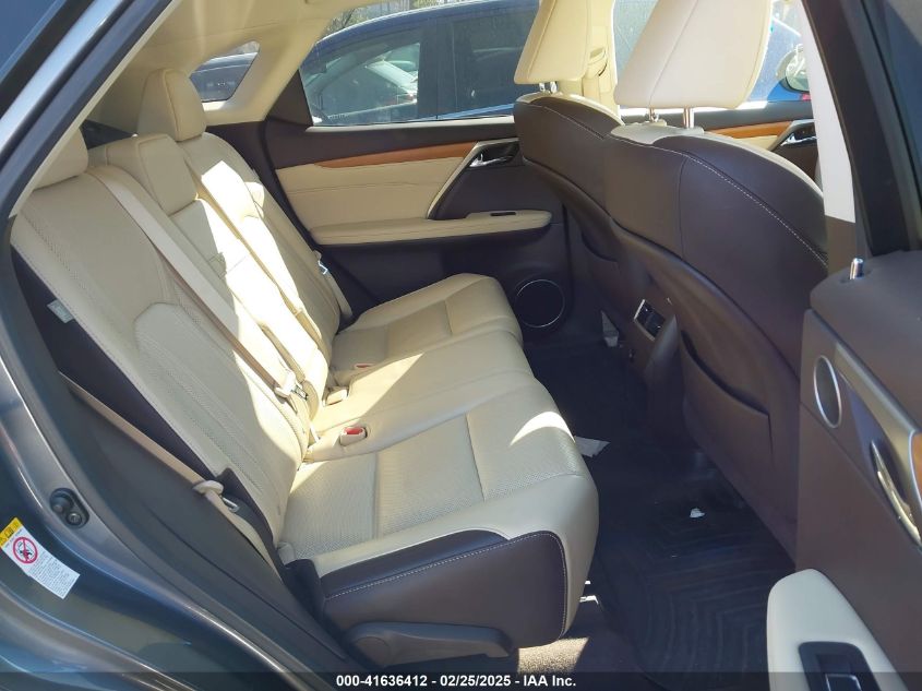 2016 Lexus Rx 350 VIN: 2T2BZMCA1GC031926 Lot: 41636412