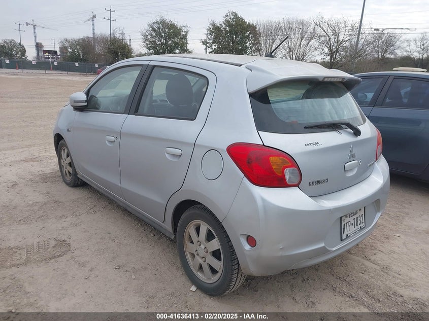 2015 MITSUBISHI MIRAGE VIN: ML32A4HJ6FH041661