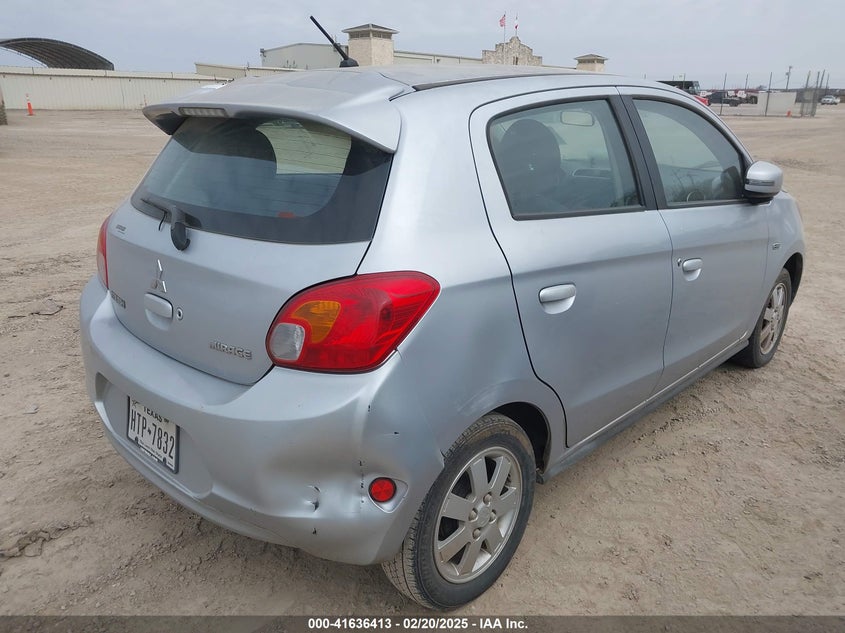 2015 MITSUBISHI MIRAGE VIN: ML32A4HJ6FH041661