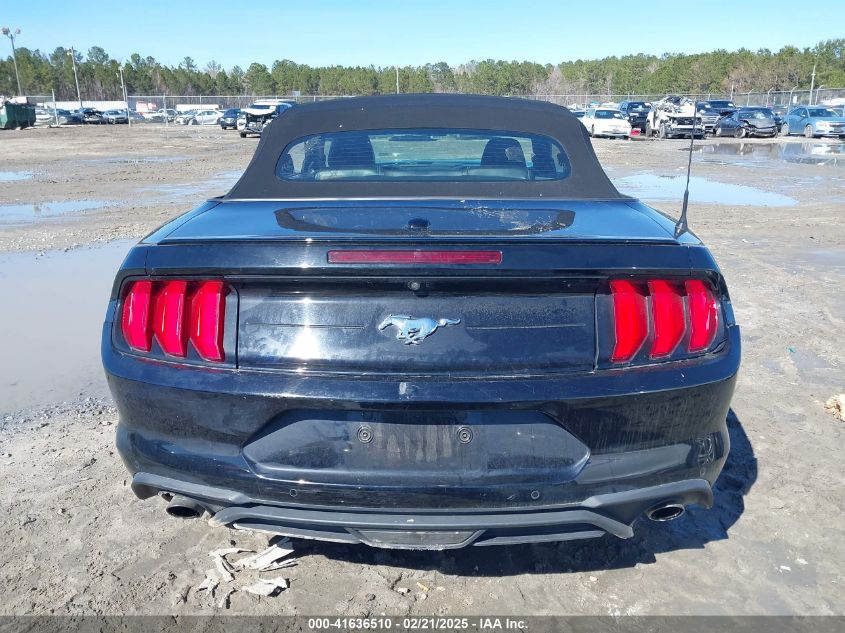 2021 Ford Mustang Ecoboost Premium VIN: 1FATP8UH4M5109003 Lot: 41636510