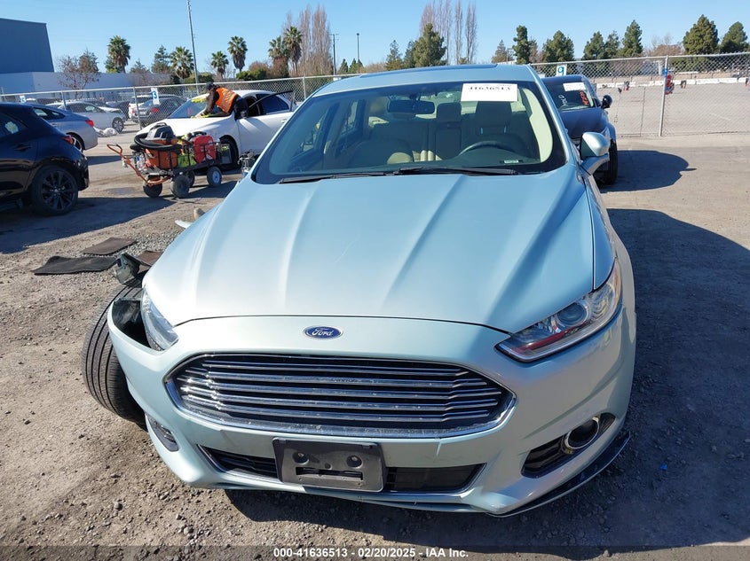 2014 FORD FUSION HYBRID VIN: 3FA6P0LU5ER357479