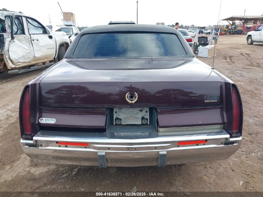 1996 Cadillac Fleetwood Brougham VIN: 1G6DW52P6TR710644 Lot: 41636571