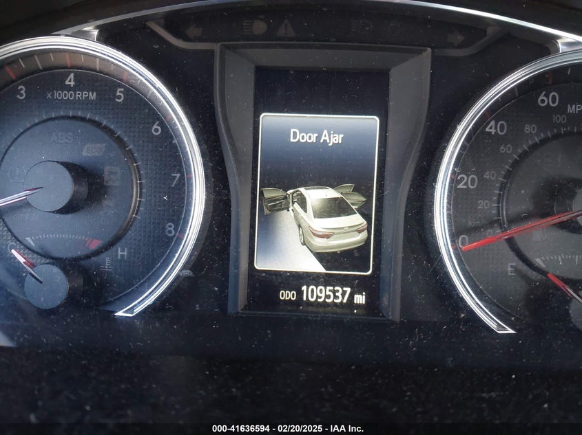2016 TOYOTA CAMRY VIN: 4T1BF1FK9GU240961