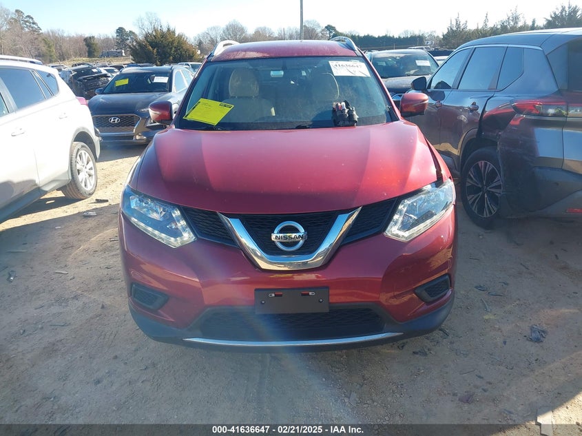 2016 NISSAN ROGUE SV - KNMAT2MVXGP635984