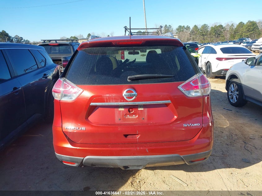 2016 NISSAN ROGUE SV - KNMAT2MVXGP635984