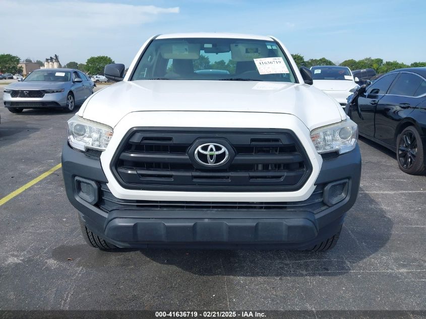 2017 Toyota Tacoma Sr VIN: 5TFRX5GN5HX090993 Lot: 41636719