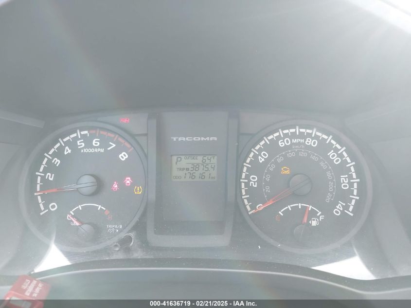 2017 Toyota Tacoma Sr VIN: 5TFRX5GN5HX090993 Lot: 41636719