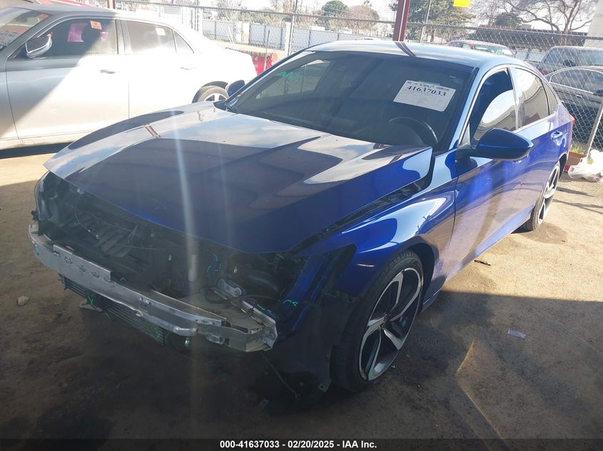 2018 HONDA ACCORD VIN: 1HGCV1F30JA125843