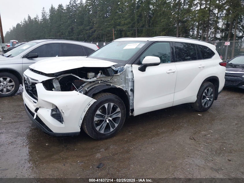 2021 TOYOTA HIGHLANDER VIN: 5TDHZRBH0MS546798