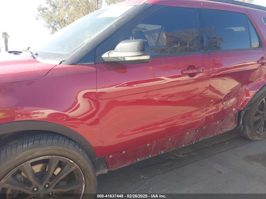 2018 FORD EXPLORER VIN: 1FM5K7DH7JGA68728
