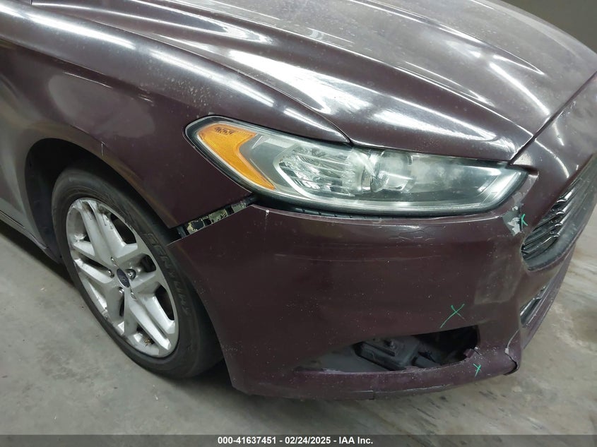 2013 FORD FUSION VIN: 3FA6P0H70DR349257