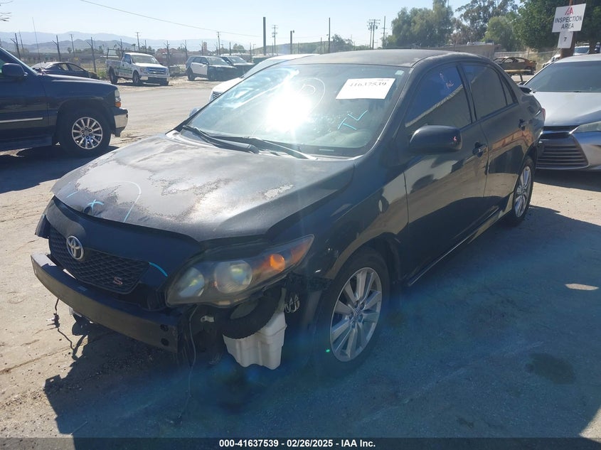 2009 TOYOTA COROLLA VIN: 1NXBU40E99Z116217