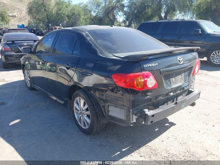 2009 TOYOTA COROLLA VIN: 1NXBU40E99Z116217