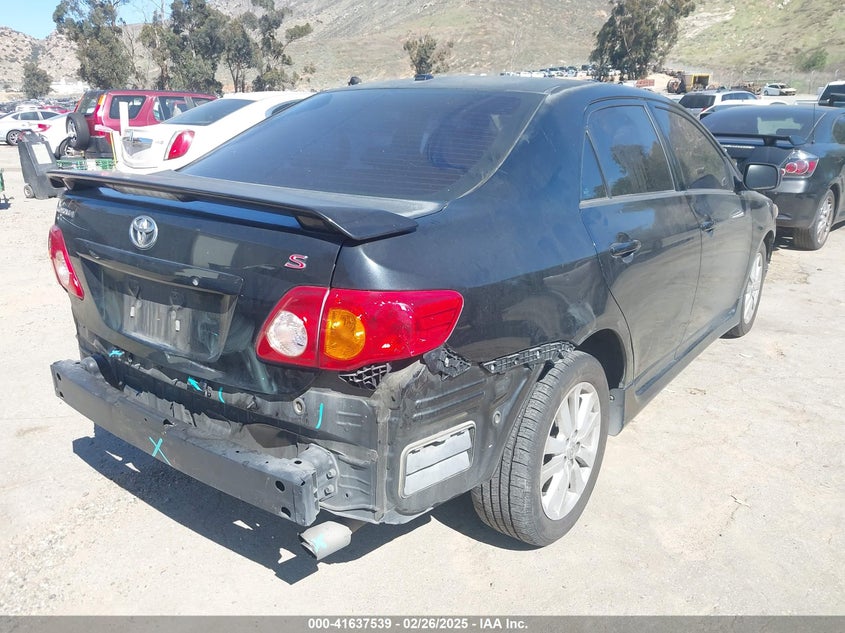 2009 TOYOTA COROLLA VIN: 1NXBU40E99Z116217