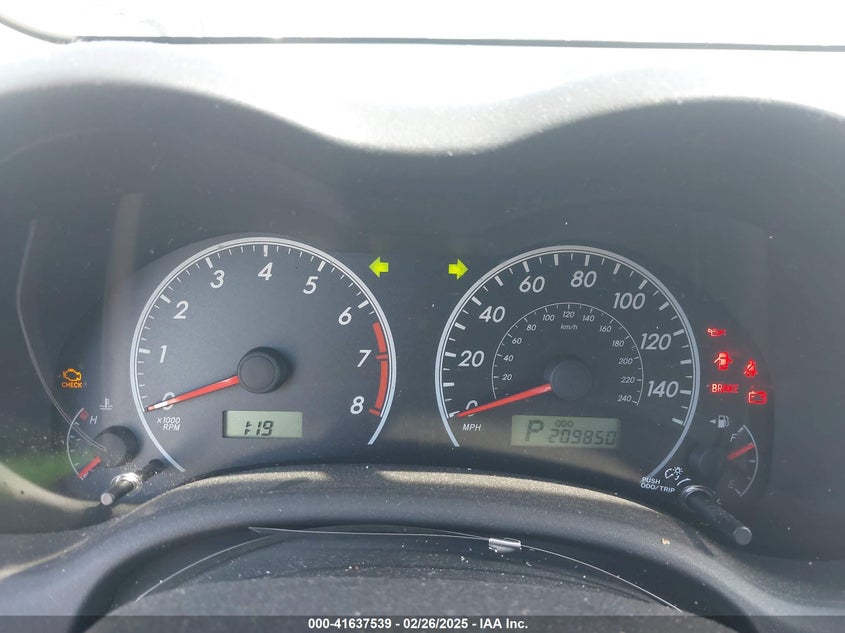 2009 TOYOTA COROLLA VIN: 1NXBU40E99Z116217