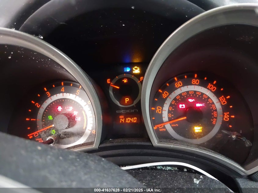 2013 TOYOTA SCION TC VIN: JTKJF5C77D3055714