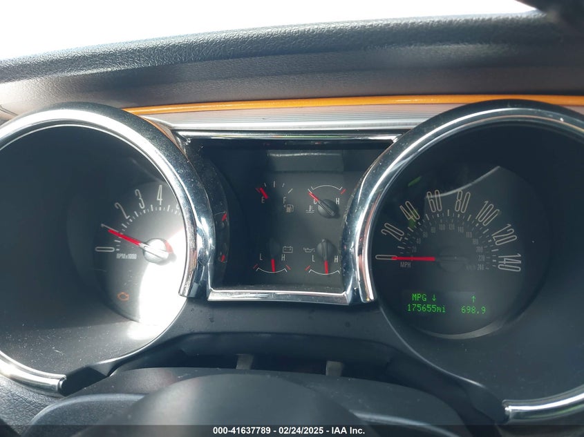 2007 FORD MUSTANG VIN: 1ZVFT82H775239834